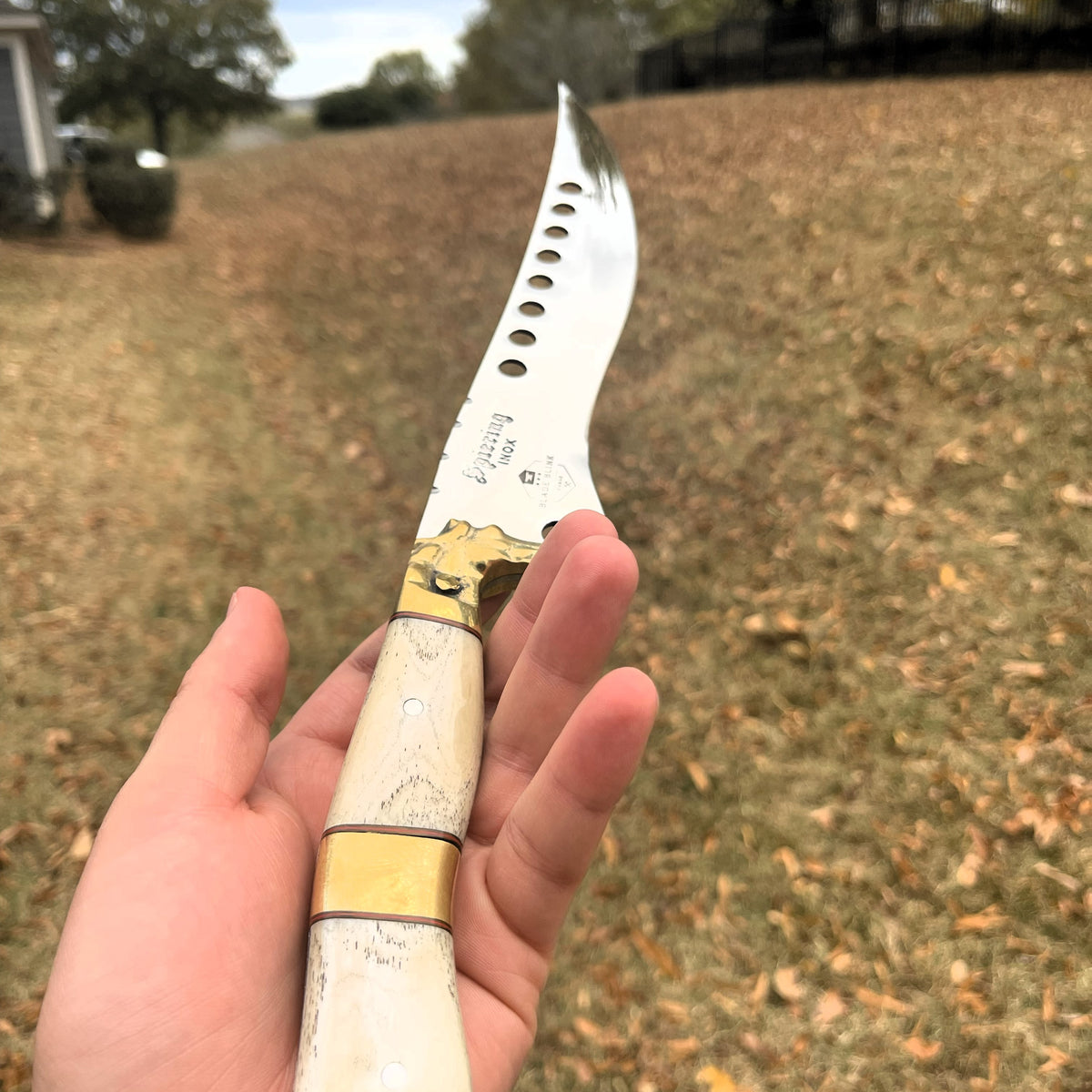 BladeBlink Filleting Knife with Deer Bone Handle 🔪 45% OFF 🌟 Life Time Warranty 🛡️