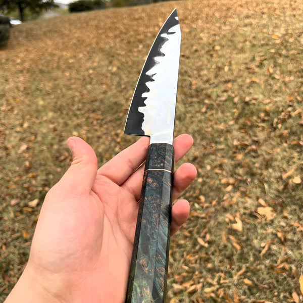 BladeBlink San Mai Chef's Knife By 🔪 50% OFF 🌟 Life Time Warranty 🛡️
