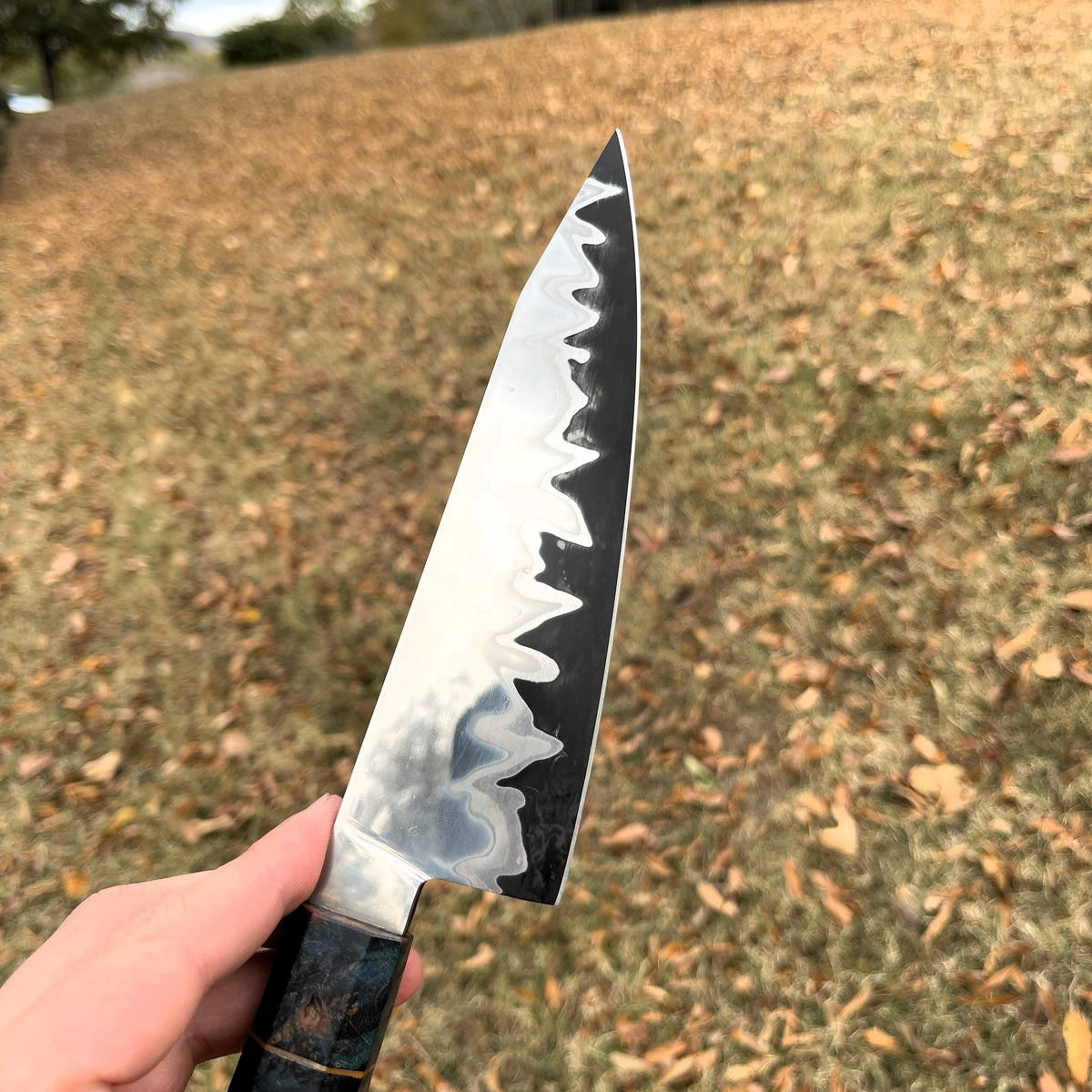 BladeBlink San Mai Chef's Knife By 🔪 50% OFF 🌟 Life Time Warranty 🛡️