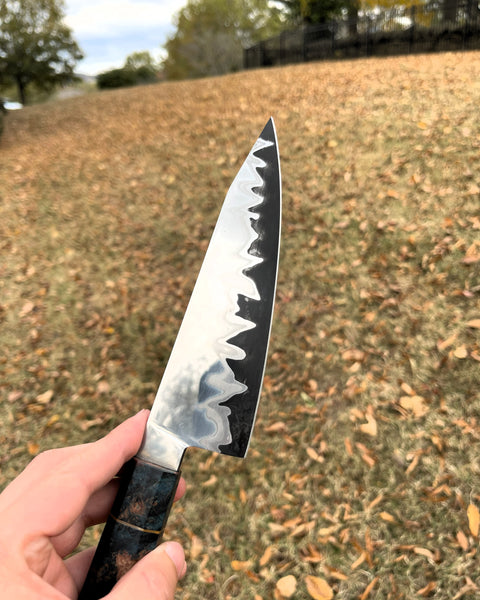 BladeBlink San Mai Chef's Knife By 🔪 50% OFF 🌟 Life Time Warranty 🛡️