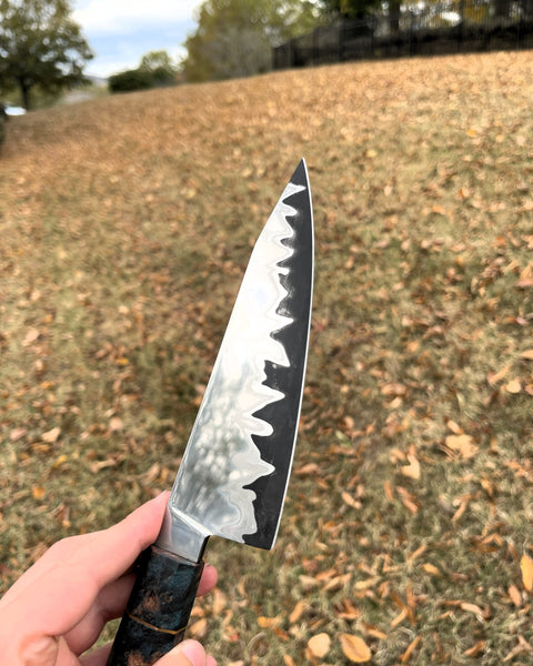 BladeBlink San Mai Chef's Knife By 🔪 50% OFF 🌟 Life Time Warranty 🛡️